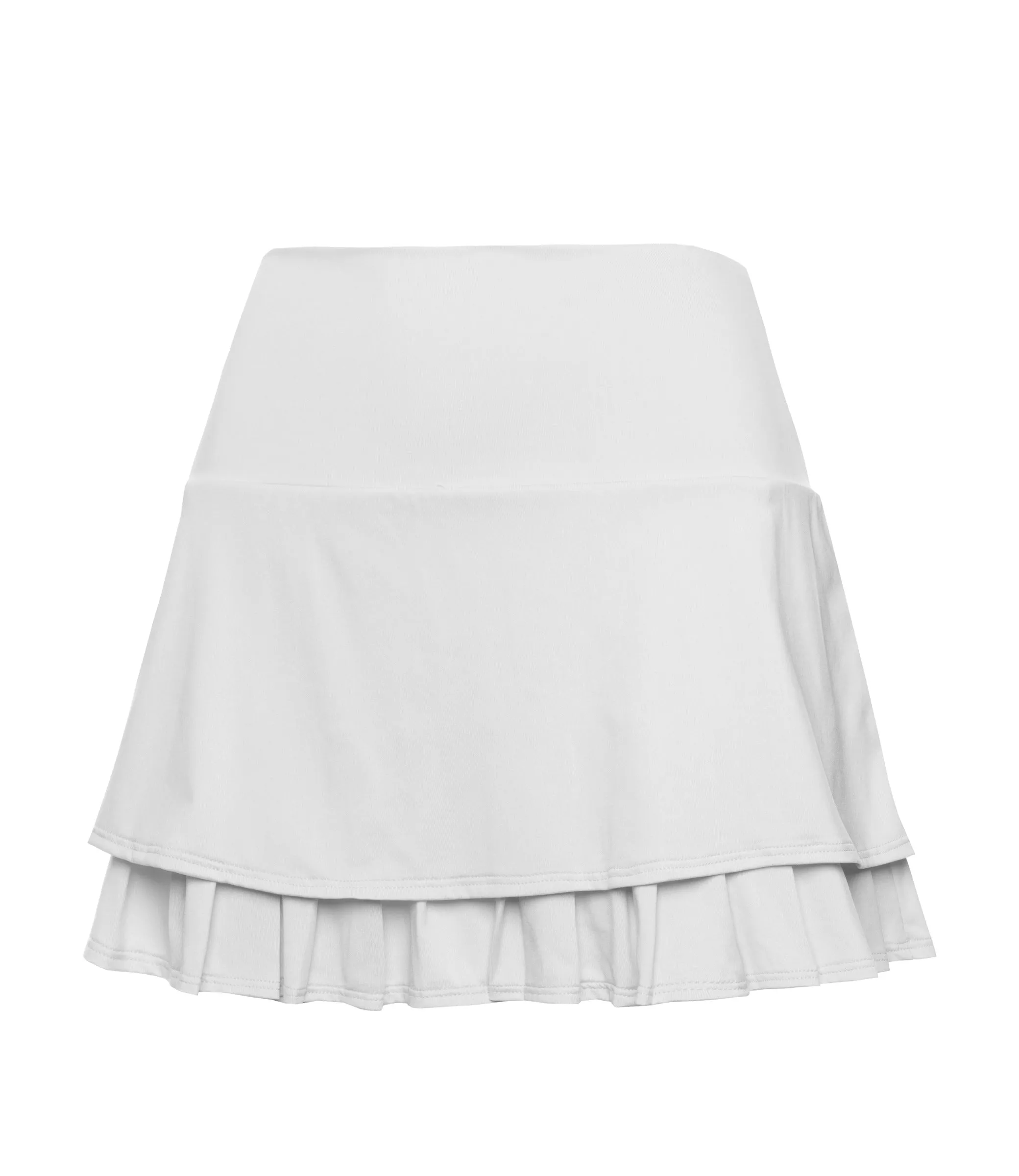 196042-100 | TIER PLEAT SKIRT-14 | WHITE