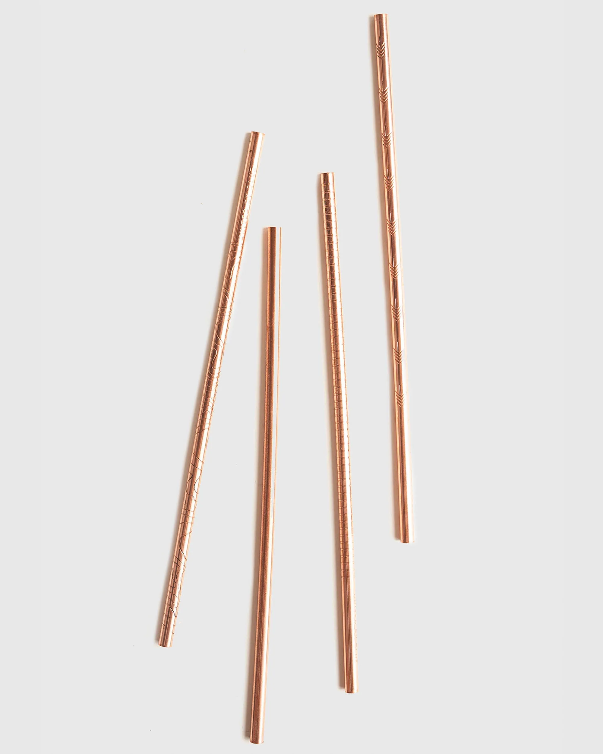 Adventure Copper Straw Set