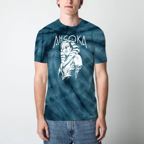 Ahsoka Series Ahsoka Navy Tie Dye Tee