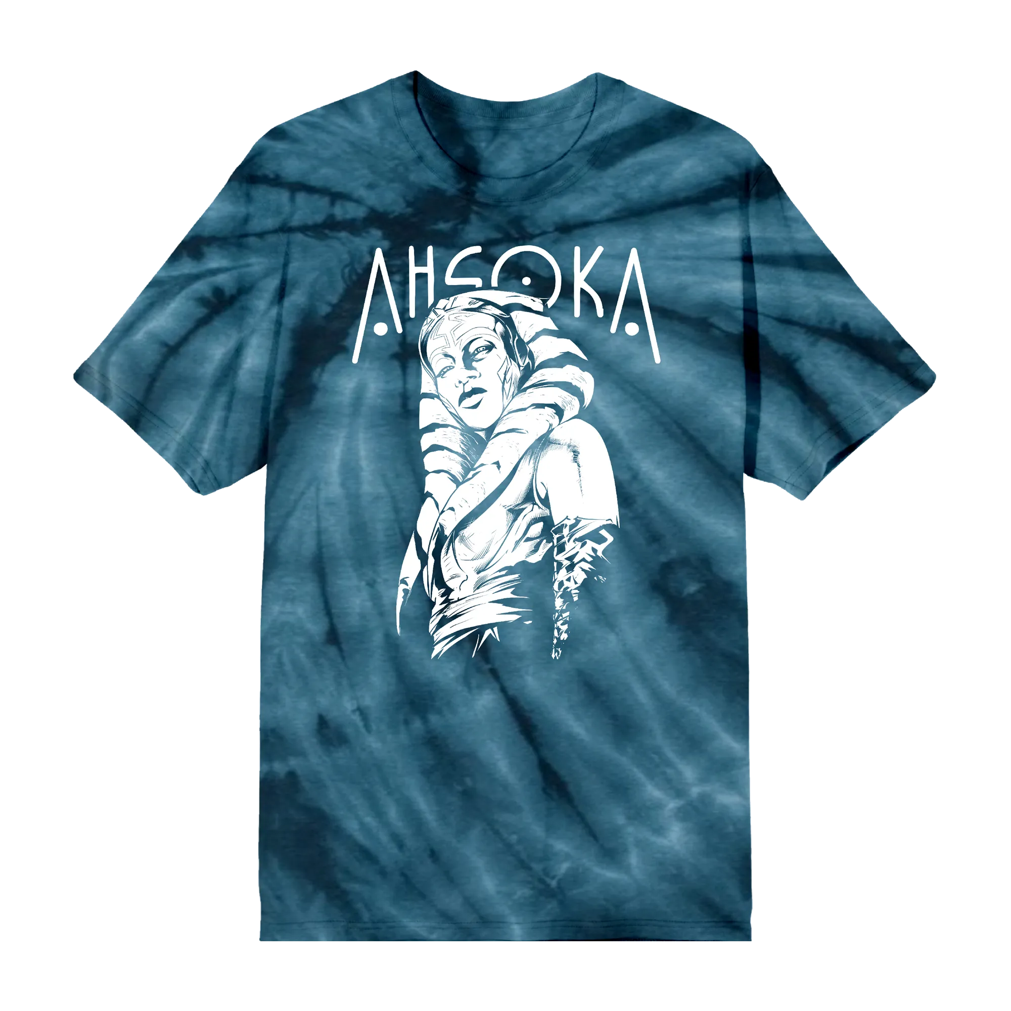 Ahsoka Series Ahsoka Navy Tie Dye Tee