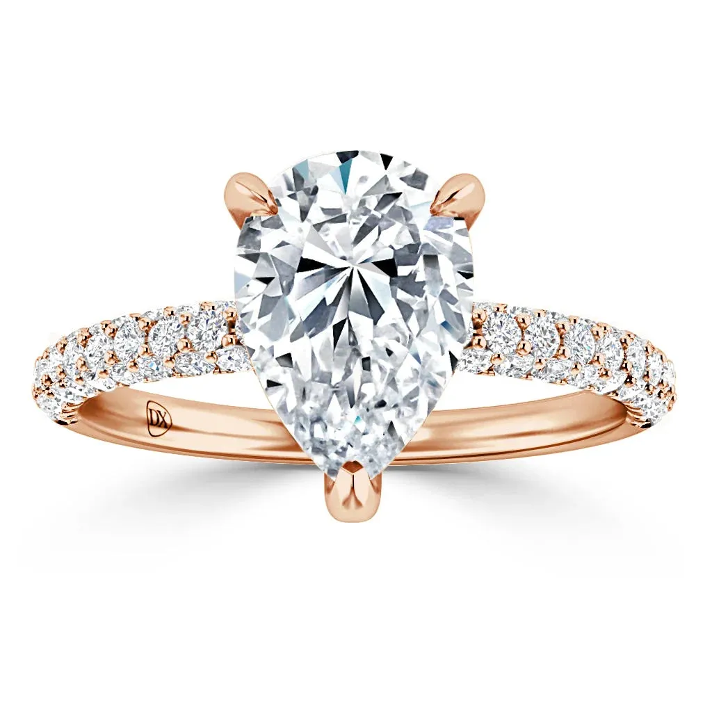 Bethany - 18ct Rose Gold - Pear