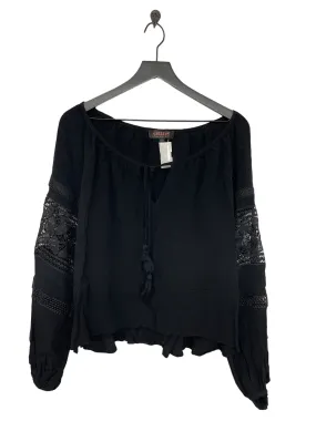 Black Top Long Sleeve Cmc, Size L