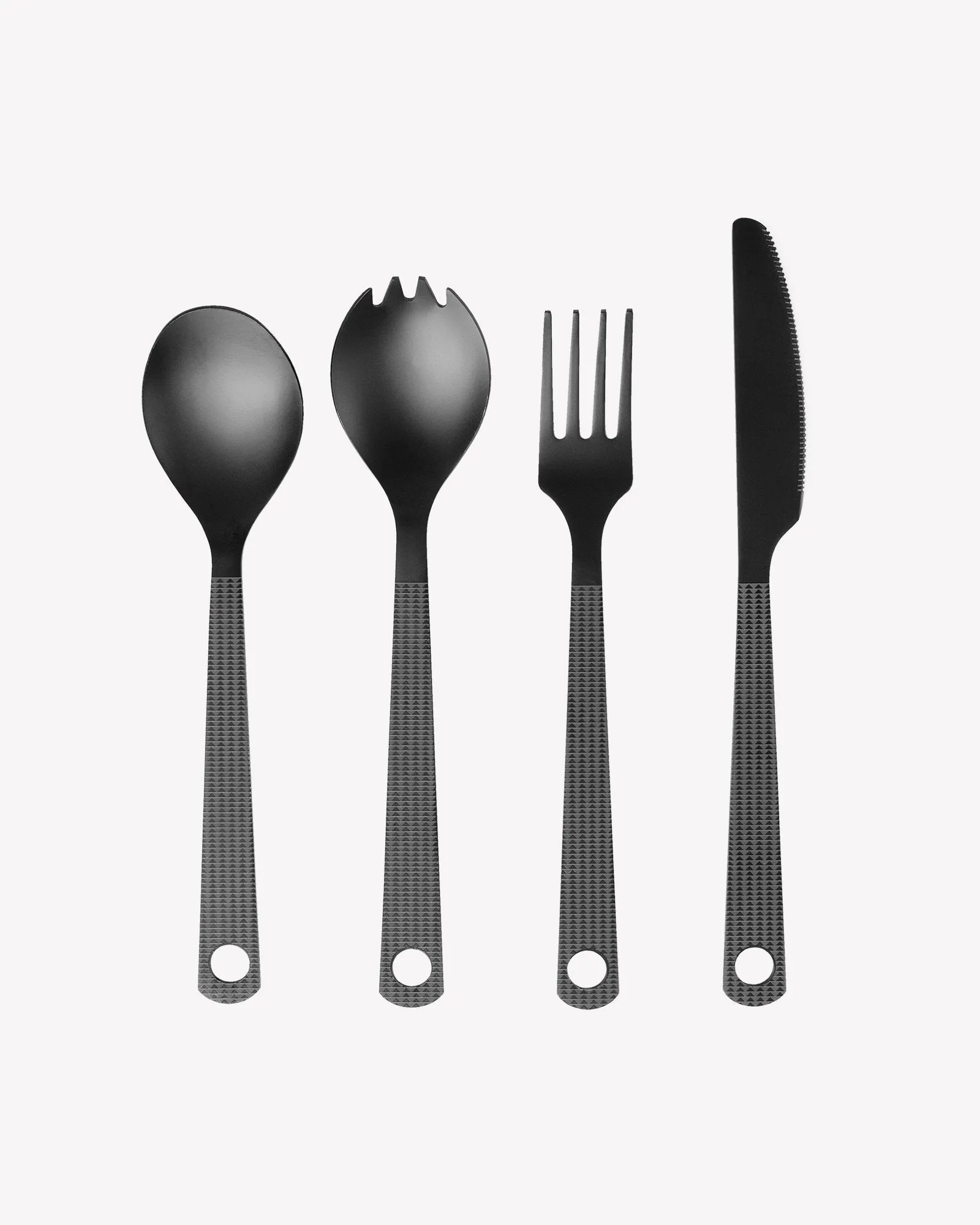 Black Wolf Cutlery Set