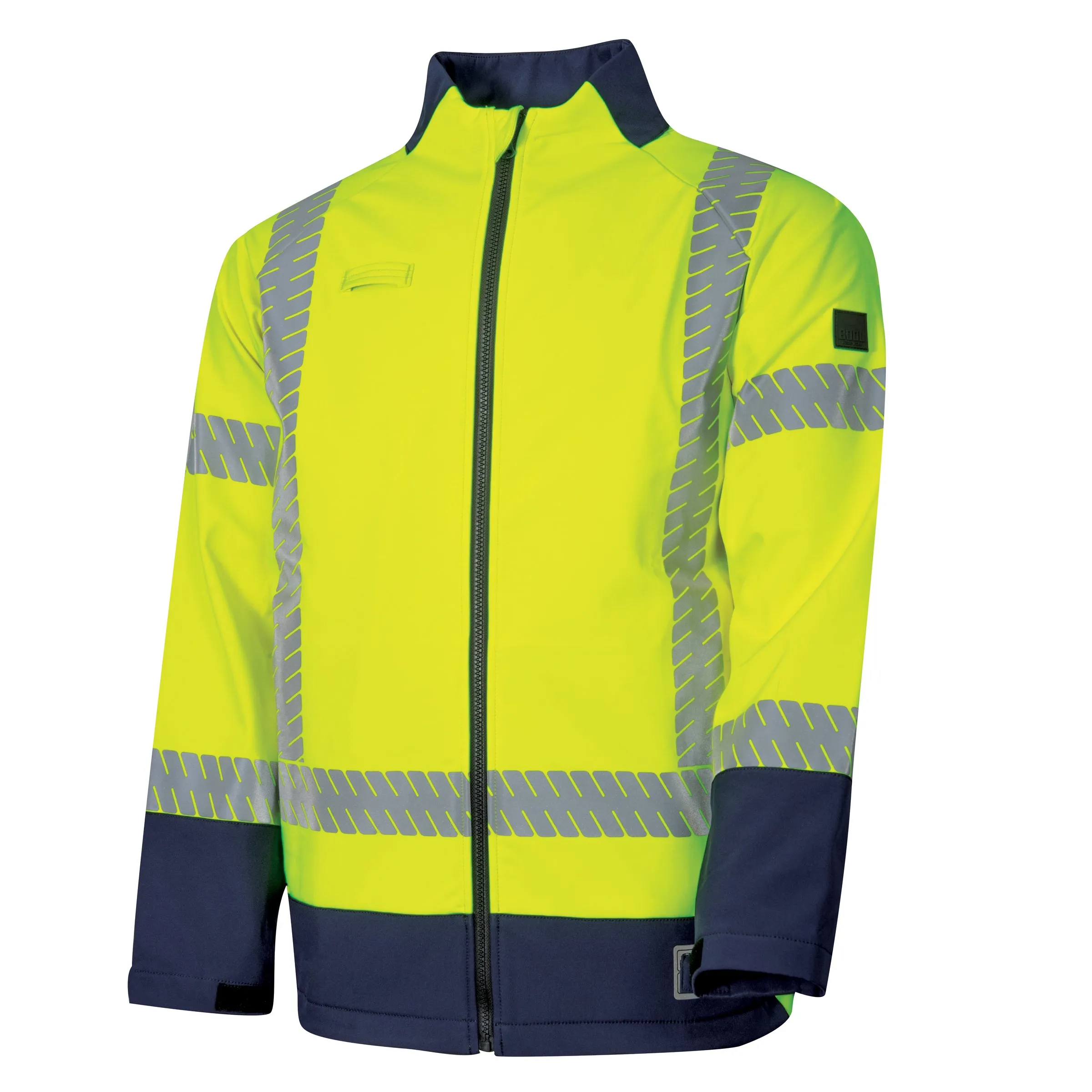 Bool Hi Vis FR & Anti Static Softshell Jacket c/w Segmented FR Tape BW2300T8