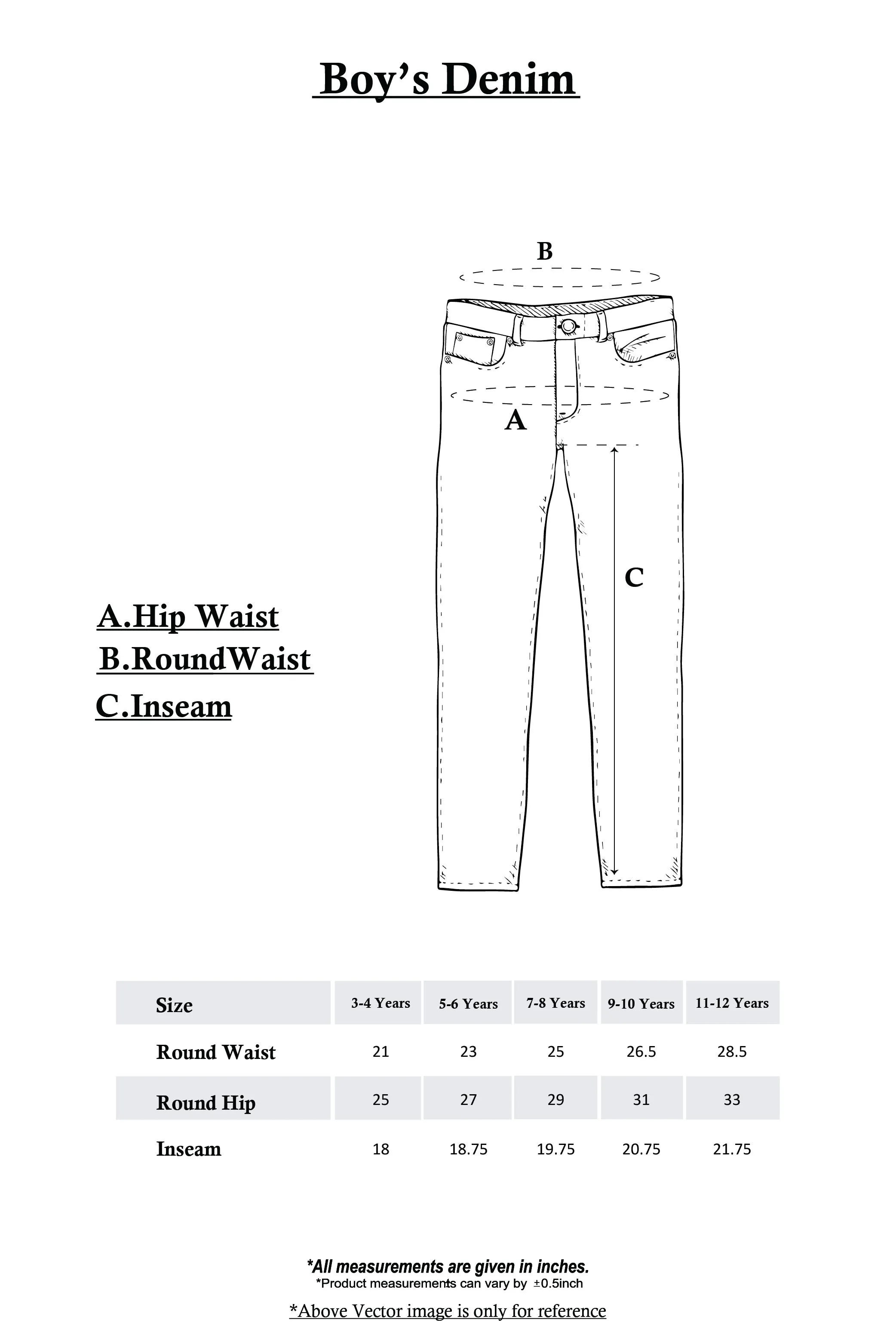 Boy's Fashion Denim