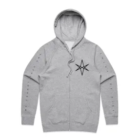 Bring Me The Horizon - Parasite Eve - Grey Marle Zip Hooded Sweatshirt