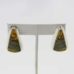 Bumblebee Jasper Earrings