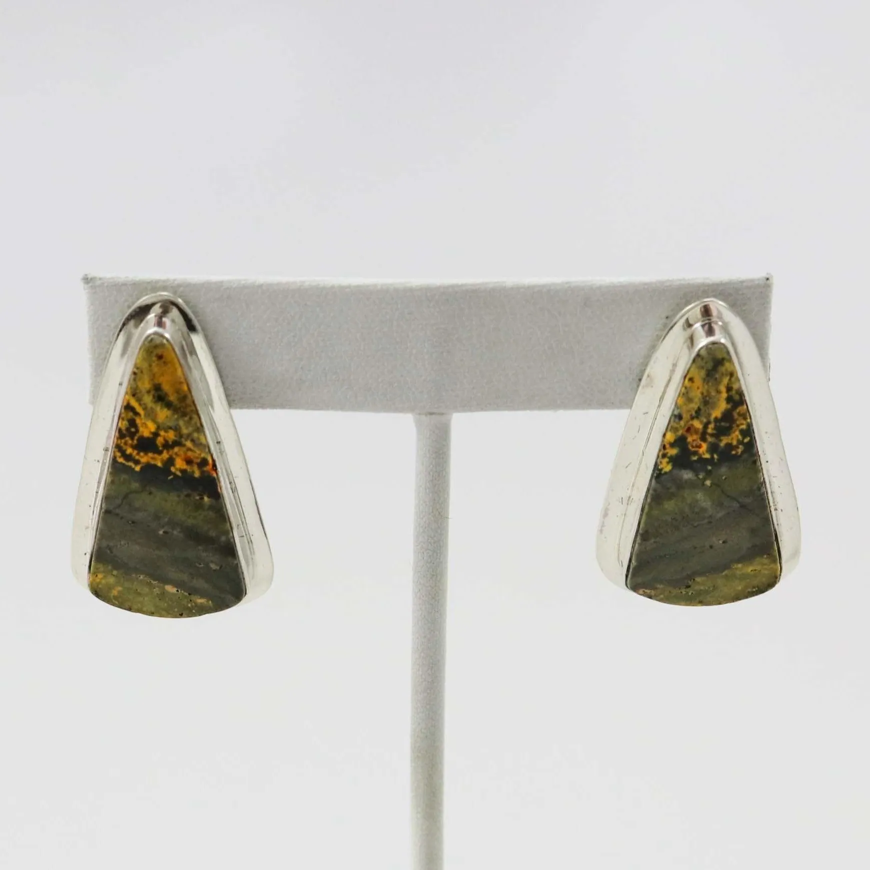 Bumblebee Jasper Earrings