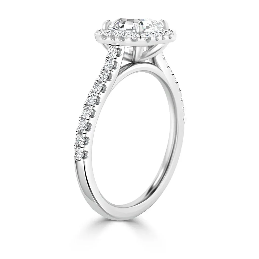 Colette - 18ct White Gold - Asscher