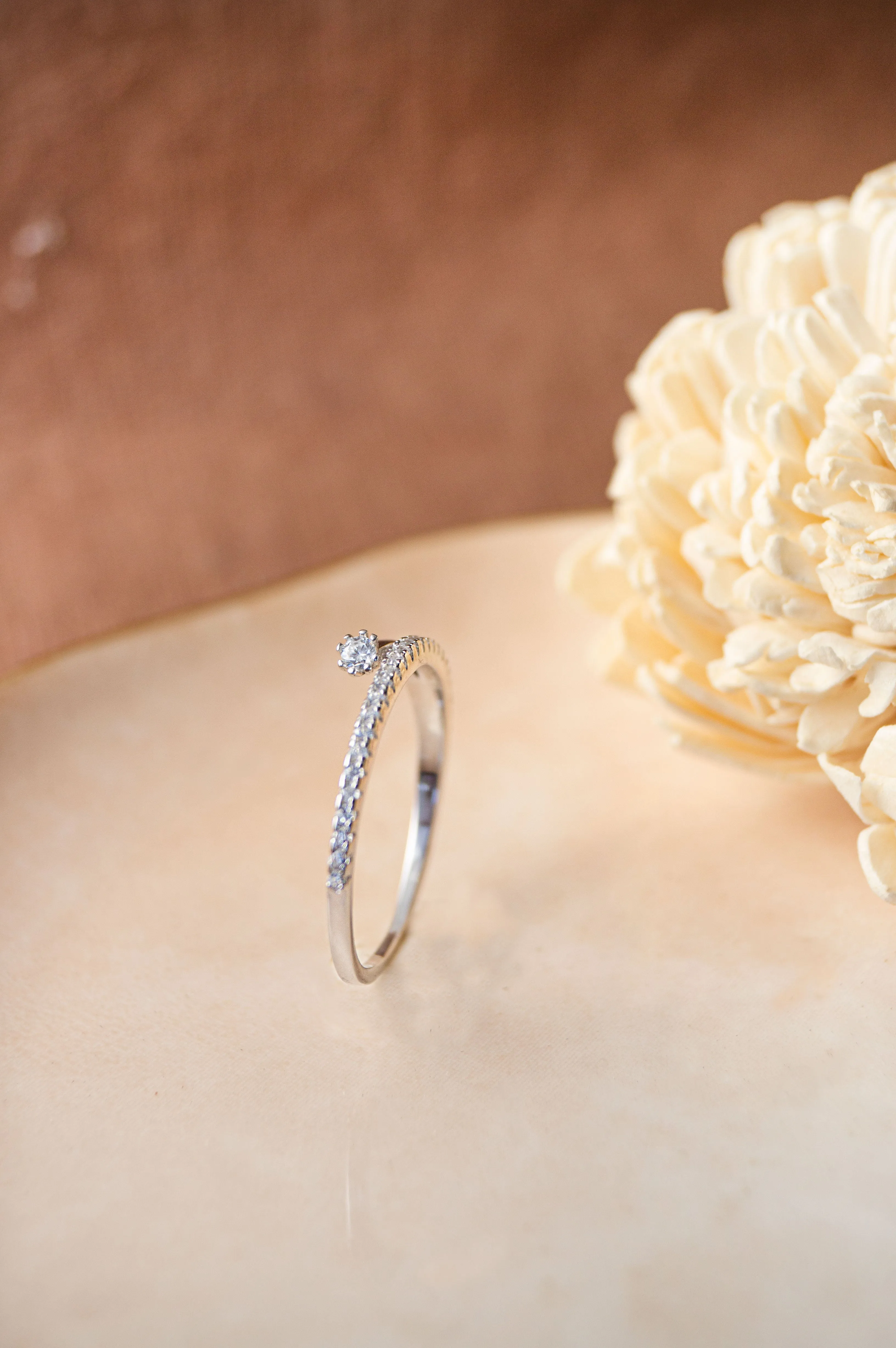 Eternity Ring With A Twist Sterling Silver Band Ring