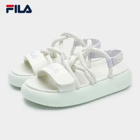 FILA CORE Women's CHURRO FASHION MODERNO Sandals (Cream/White)