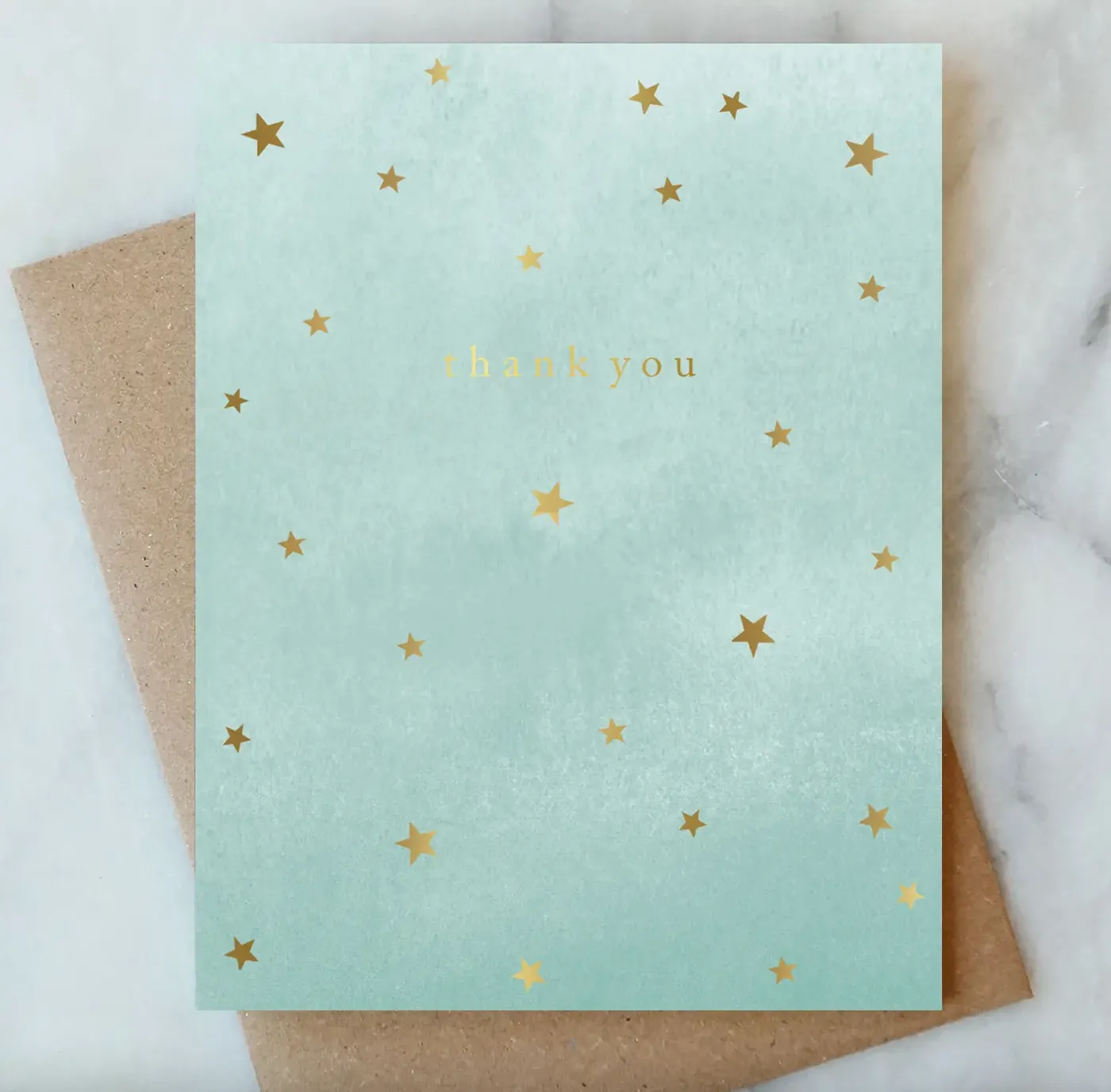 Galaxy Thank You Card