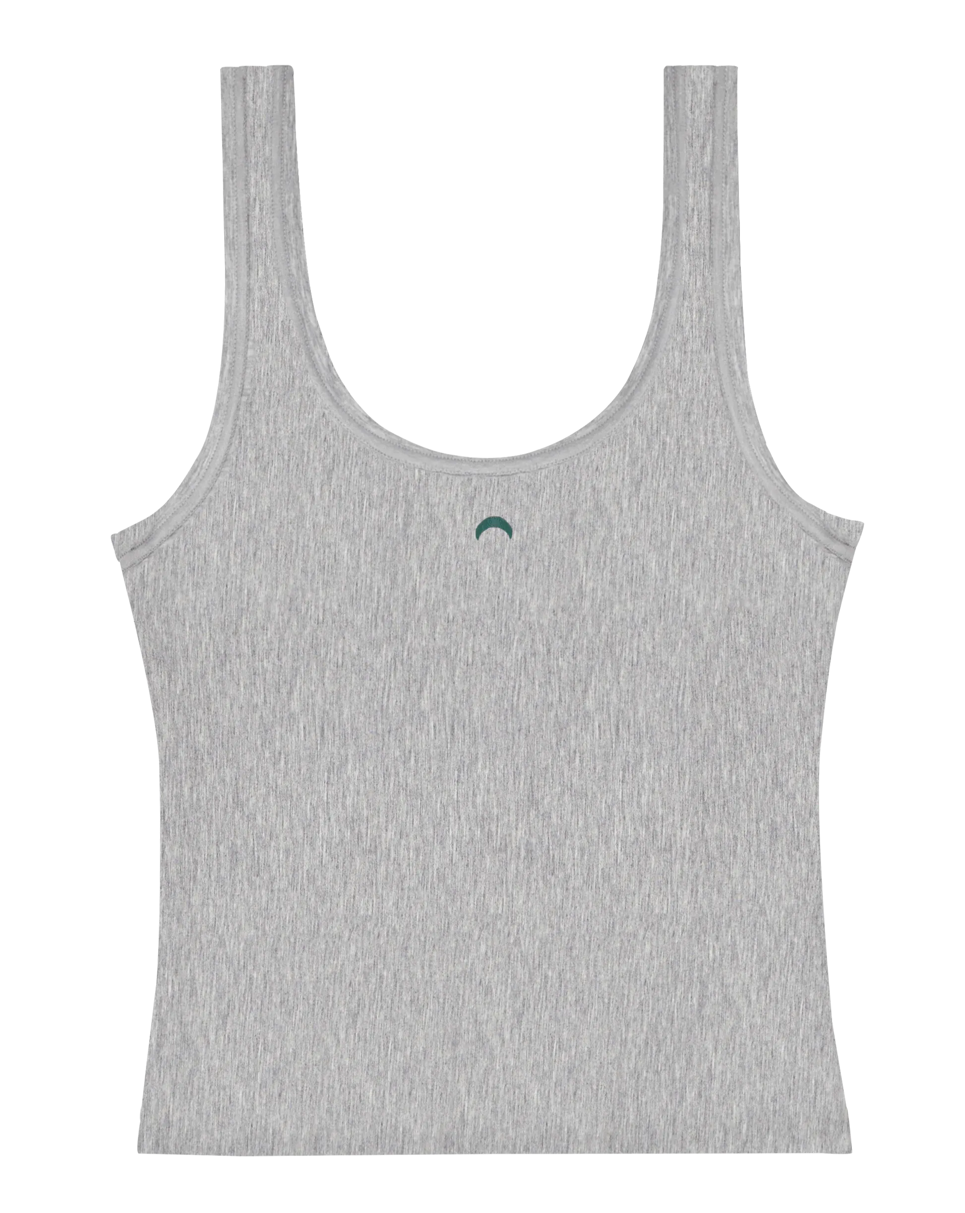 Huha Sporty Crop Tank | Black   Grey