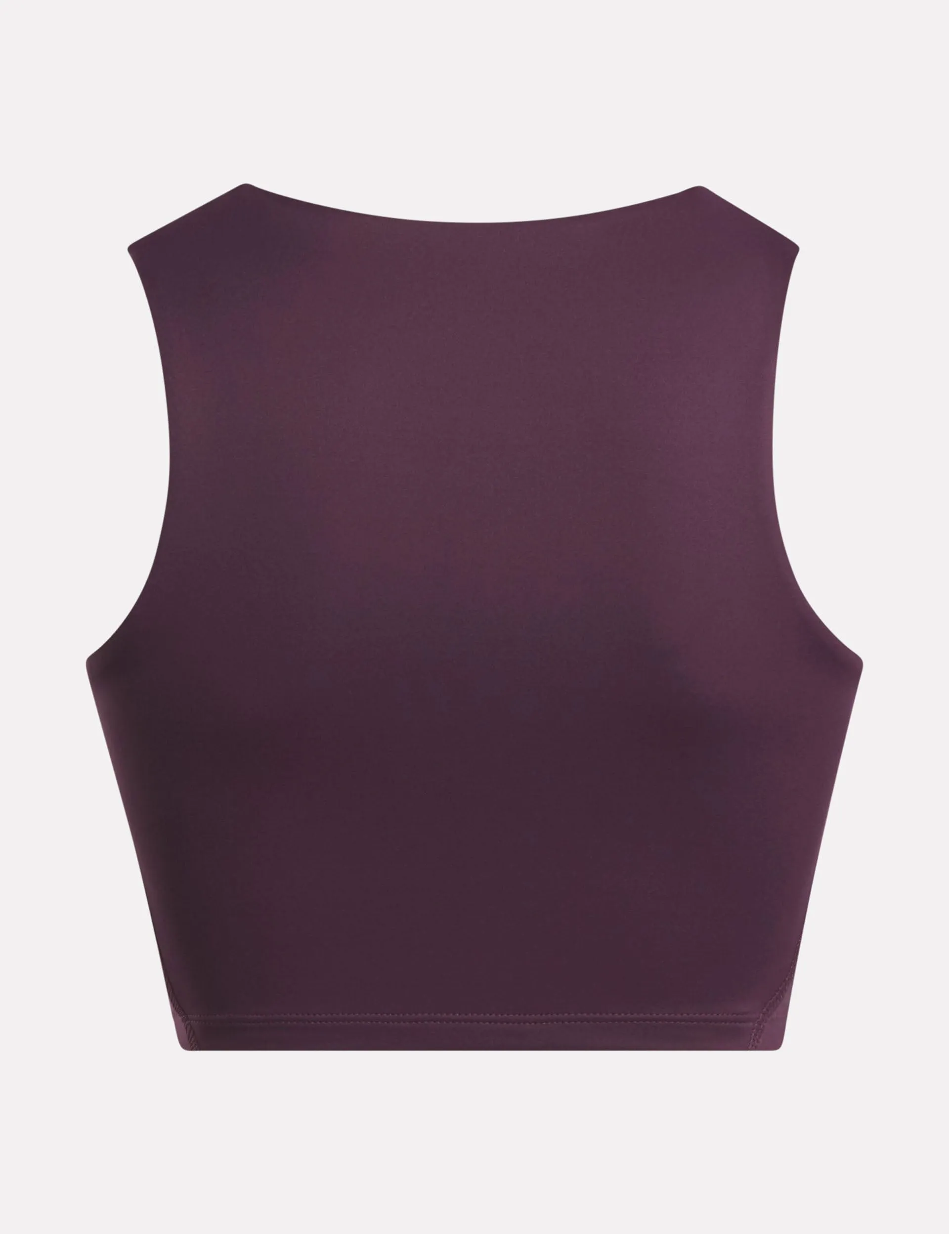 Lux Contour Crop - Midnight Plum