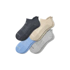 Men's Grippers Ankle Sock 4-Pack