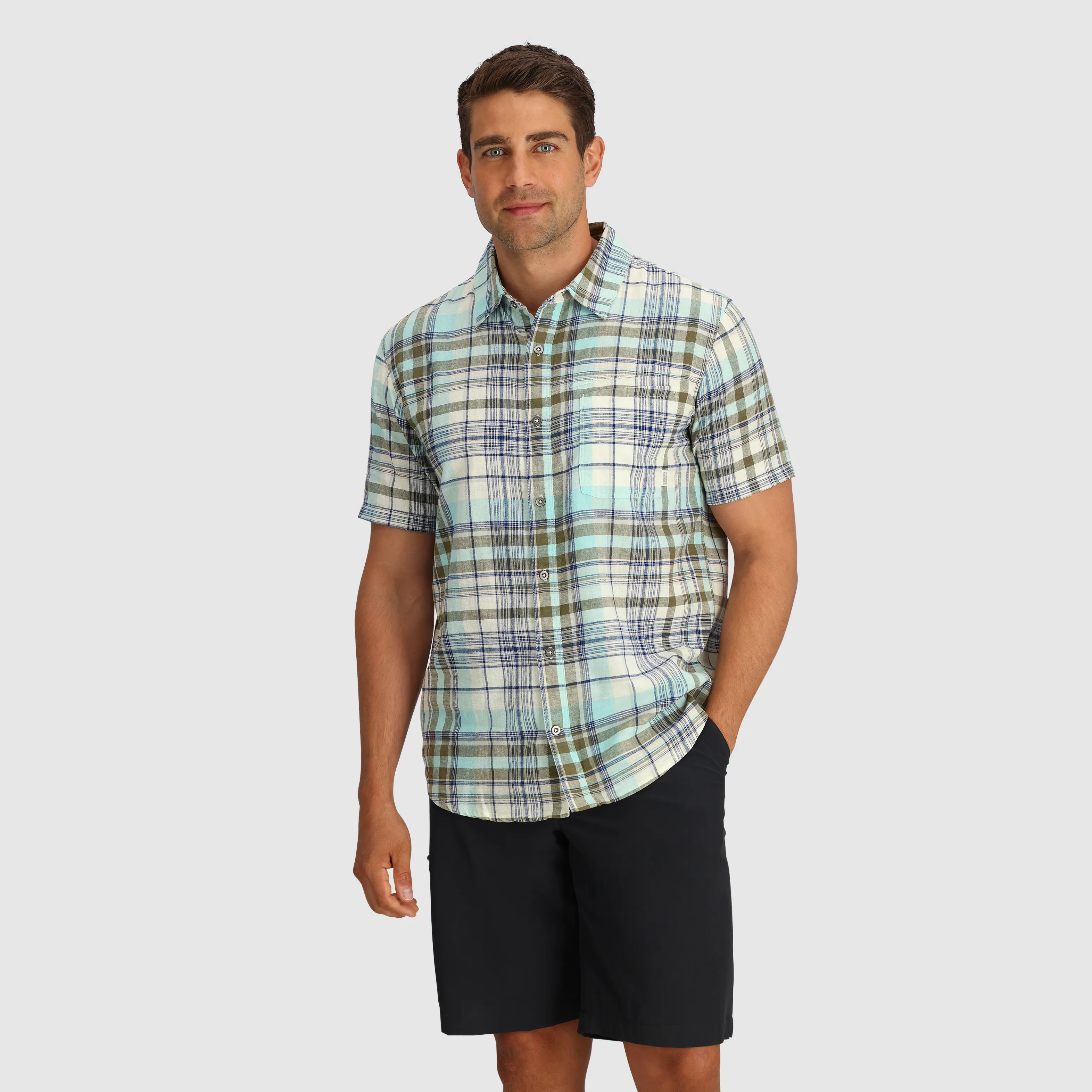 Men's Weisse Plaid Shirt