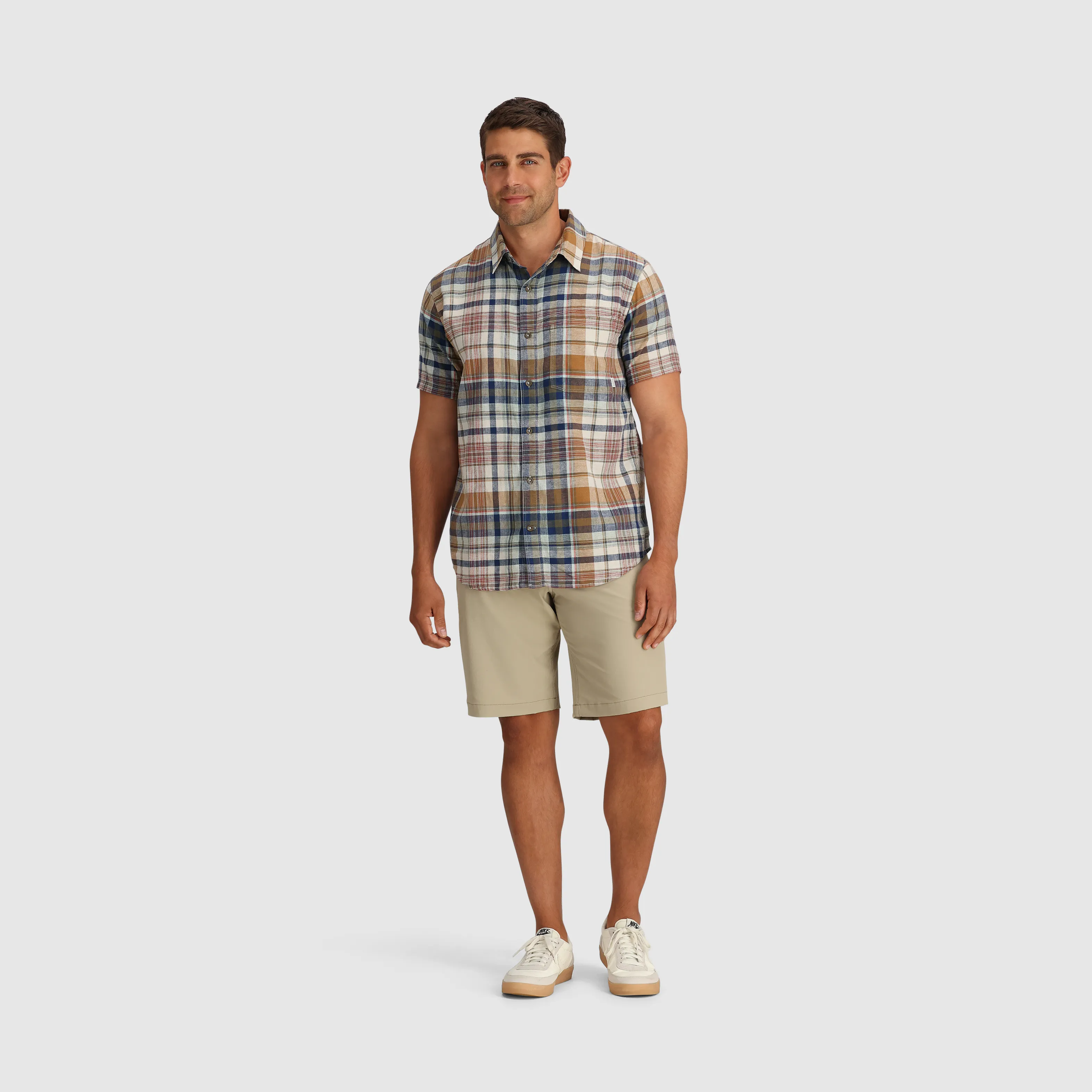 Men's Weisse Plaid Shirt