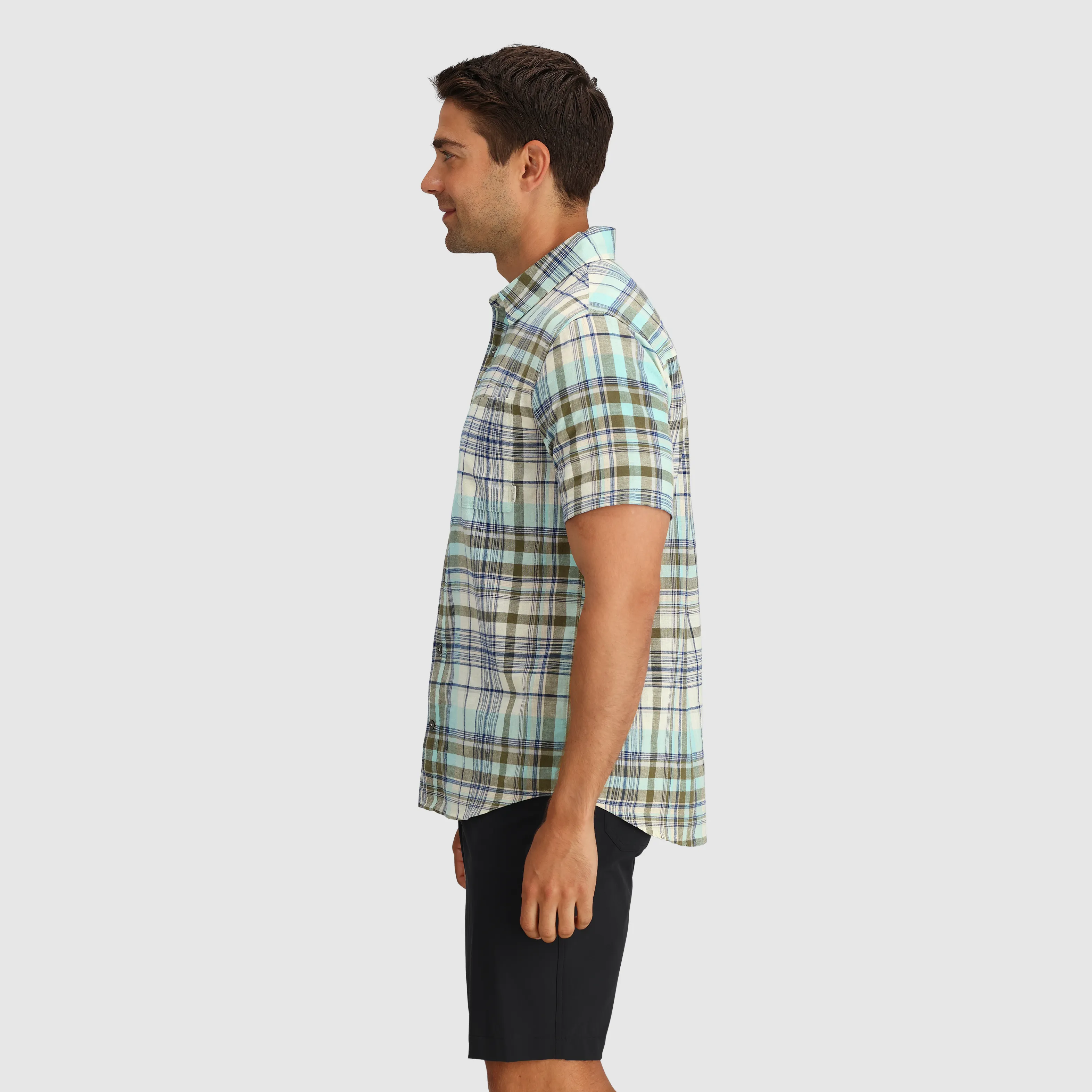 Men's Weisse Plaid Shirt