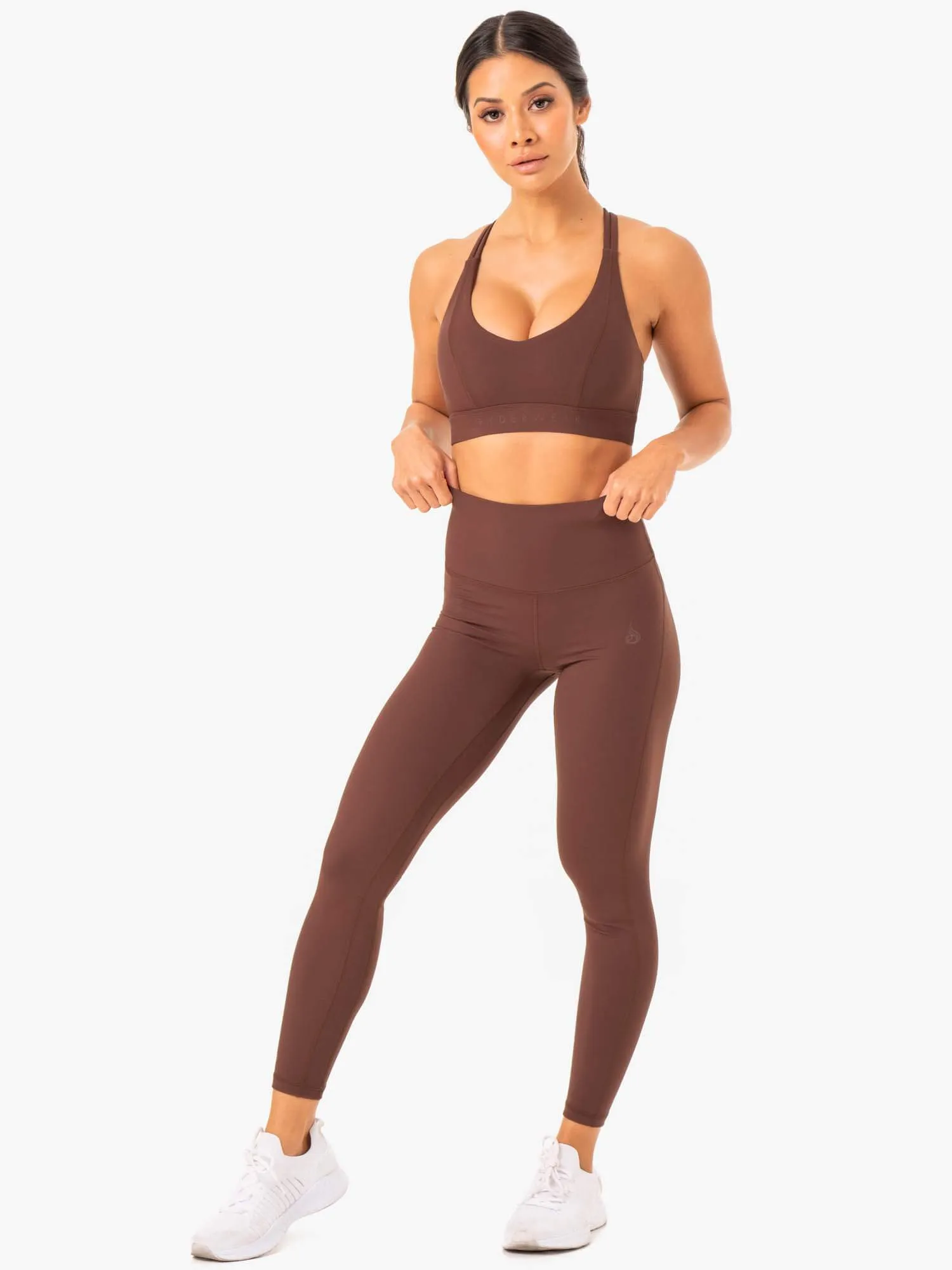 NKD Align Sports Bra - Chocolate