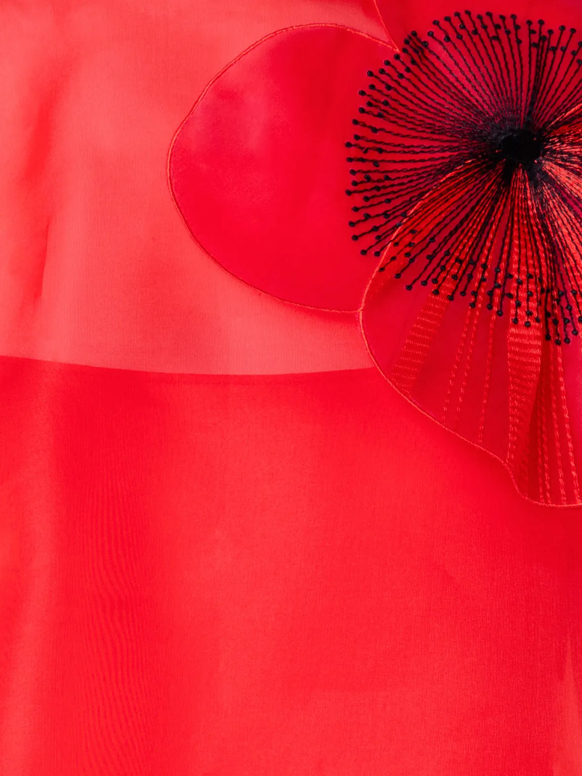 Organza Bluse mit Poppy