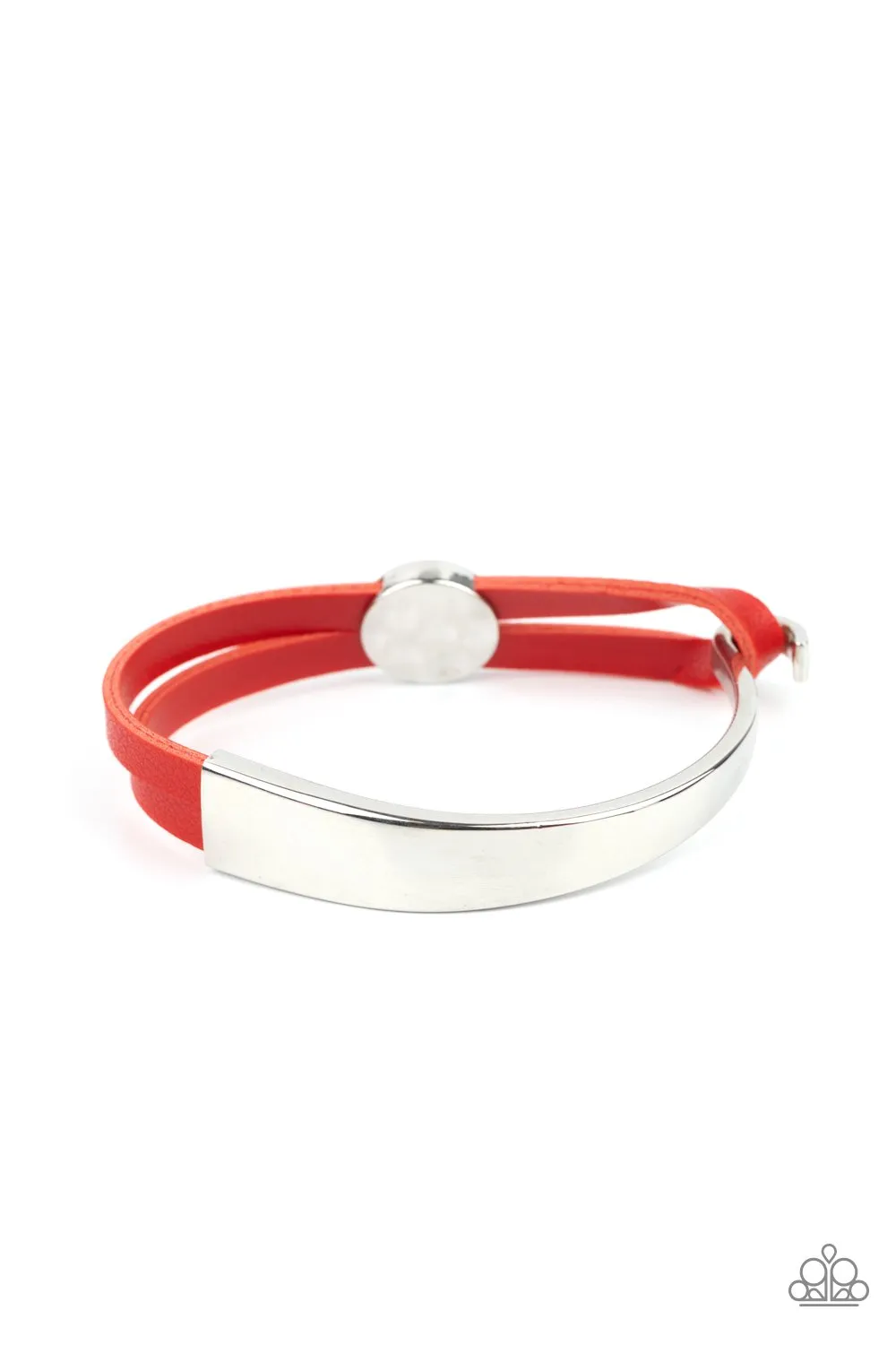 Paparazzi A Notch Above The Rest - Red Bracelet