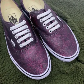 Plum Glitter Shoes