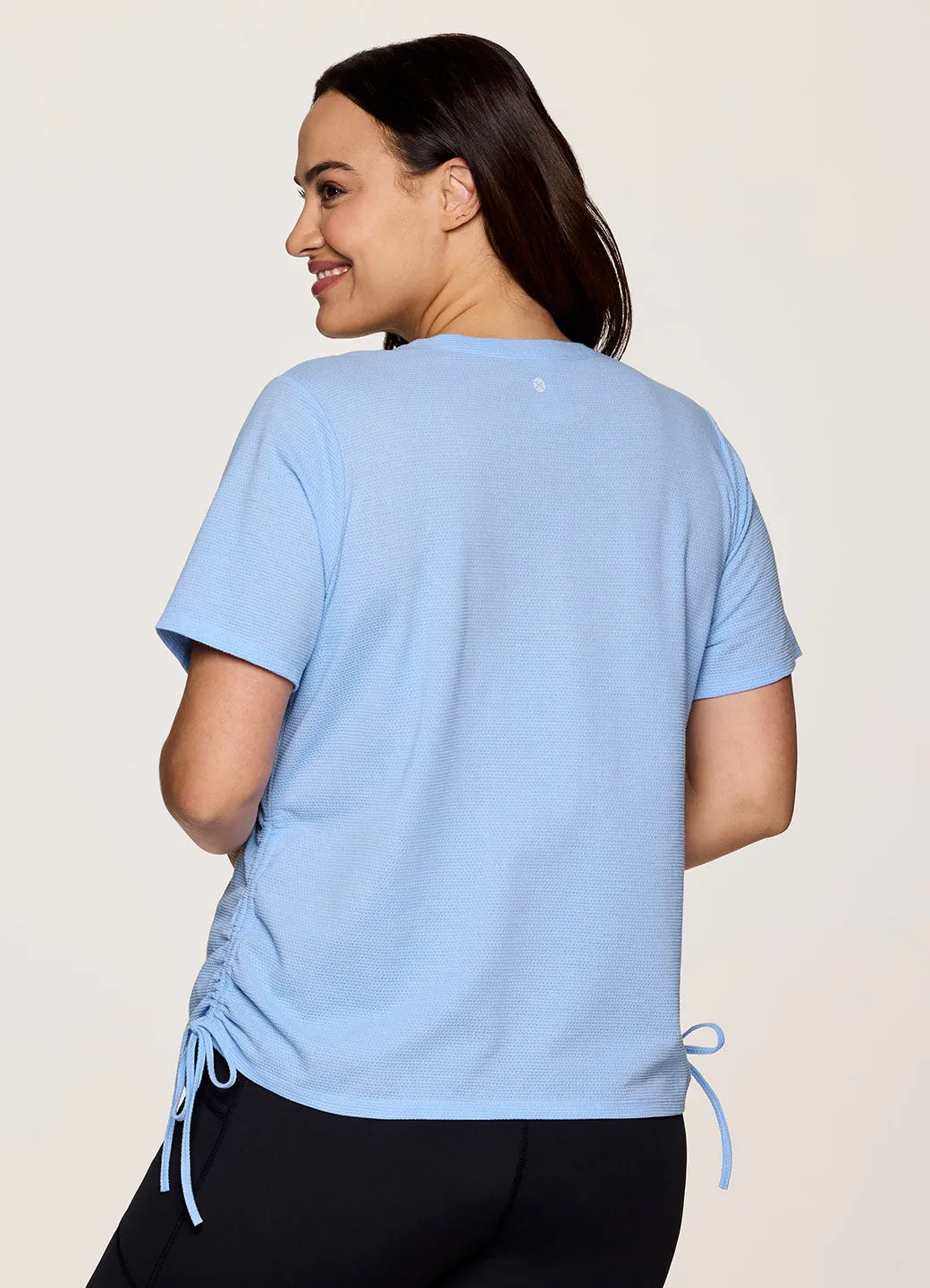 Plus All In Ruched Tee