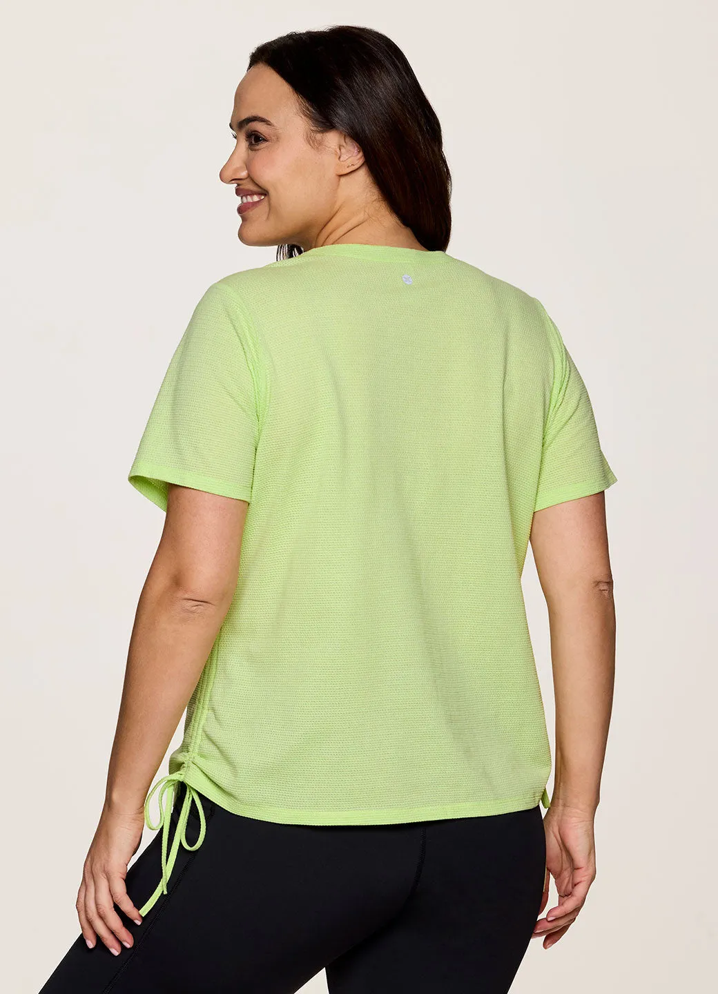 Plus All In Ruched Tee