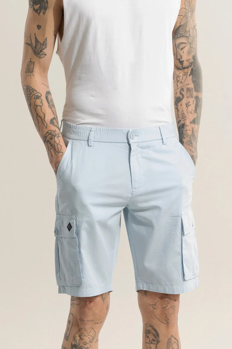 Rampage Sky Blue Cargo Shorts