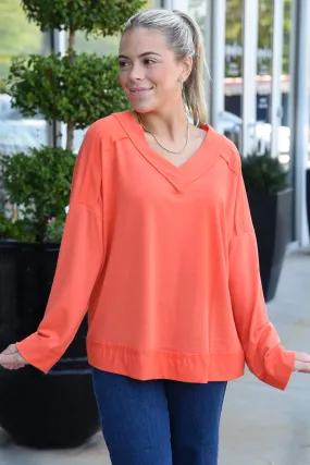 SET FREE TOP -ORANGE