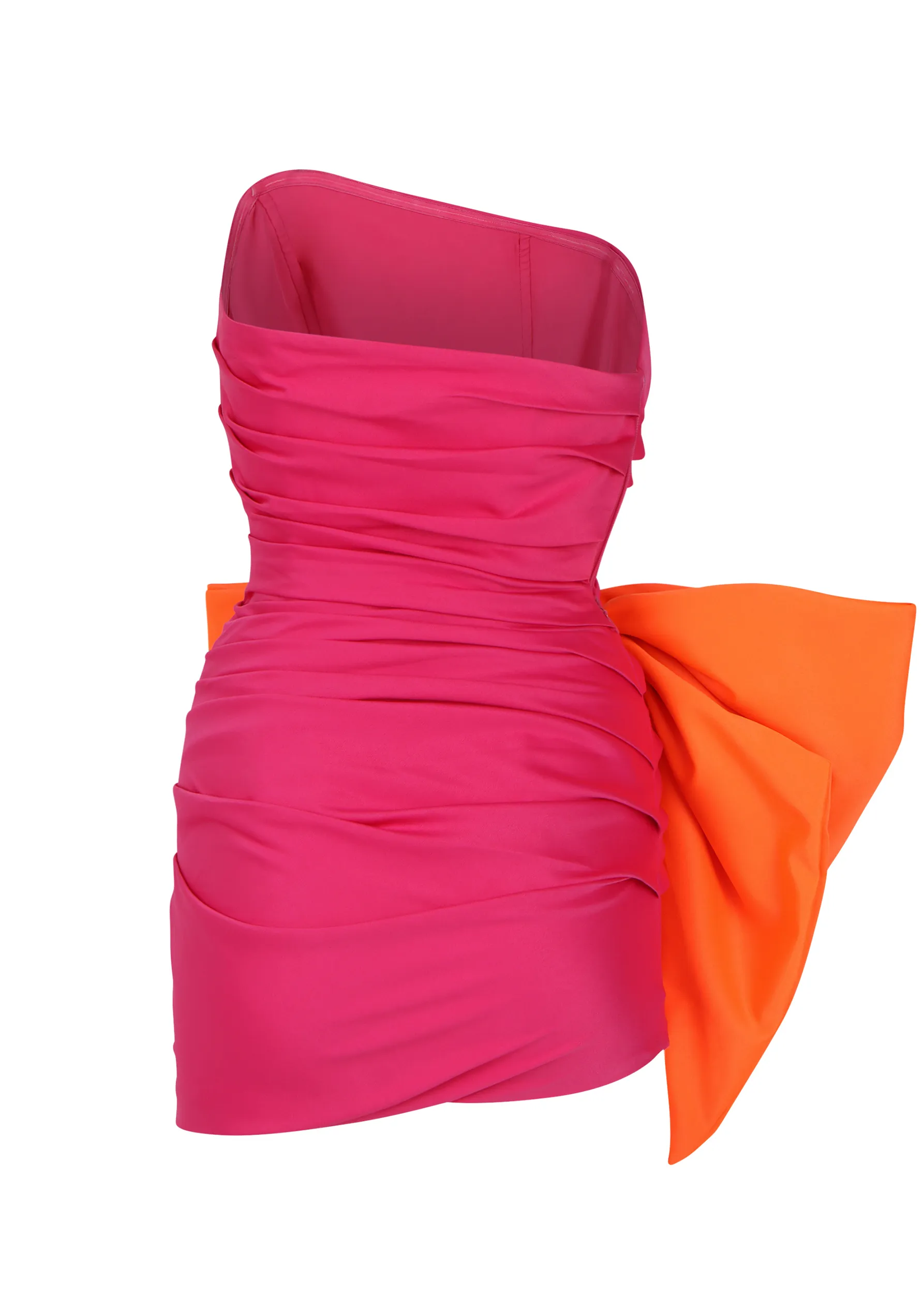 She's The Prize Dress - Pink/Orange