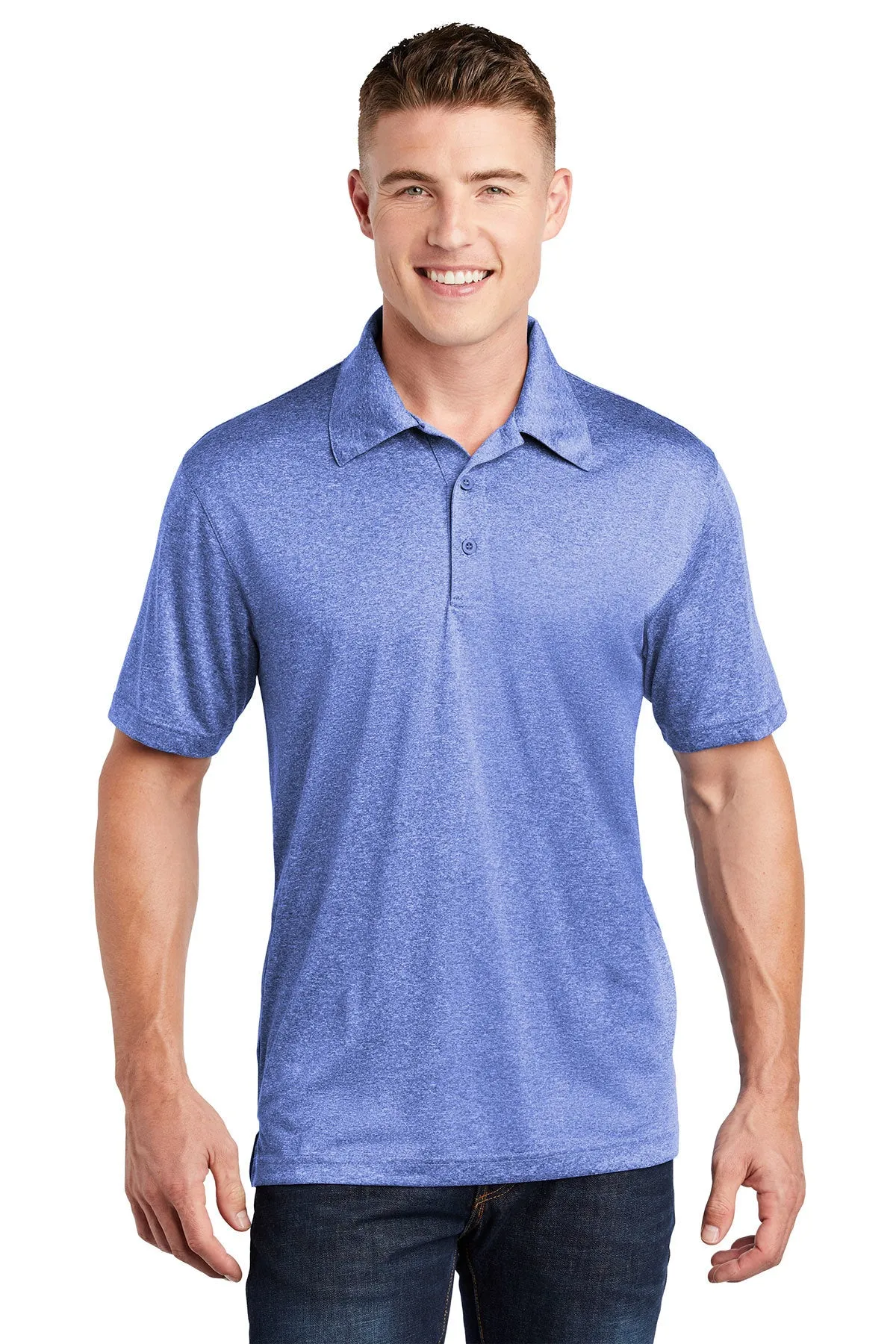 Sport-Tek ST660 Heather Contender Polo