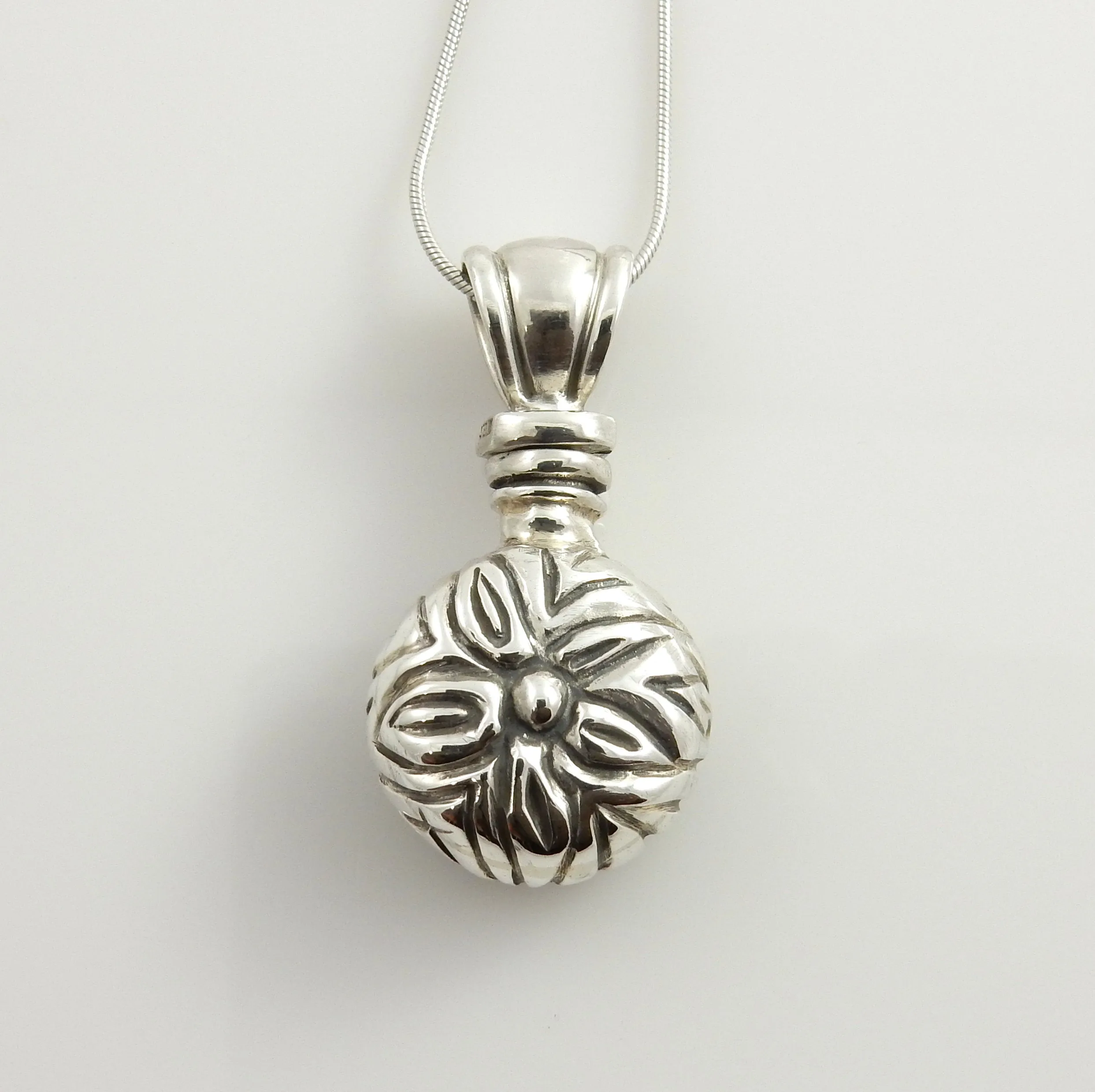 Sterling Silver Handcrafted Urn Pendant