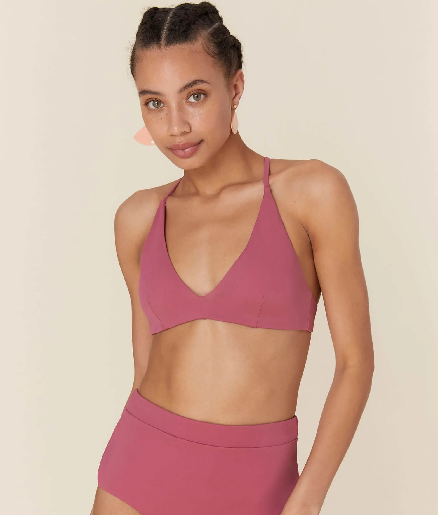 The Elwood - Top - Eco Nylon - Mulberry