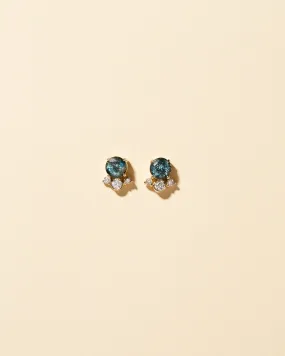 Vega Earrings - Blue Sapphire