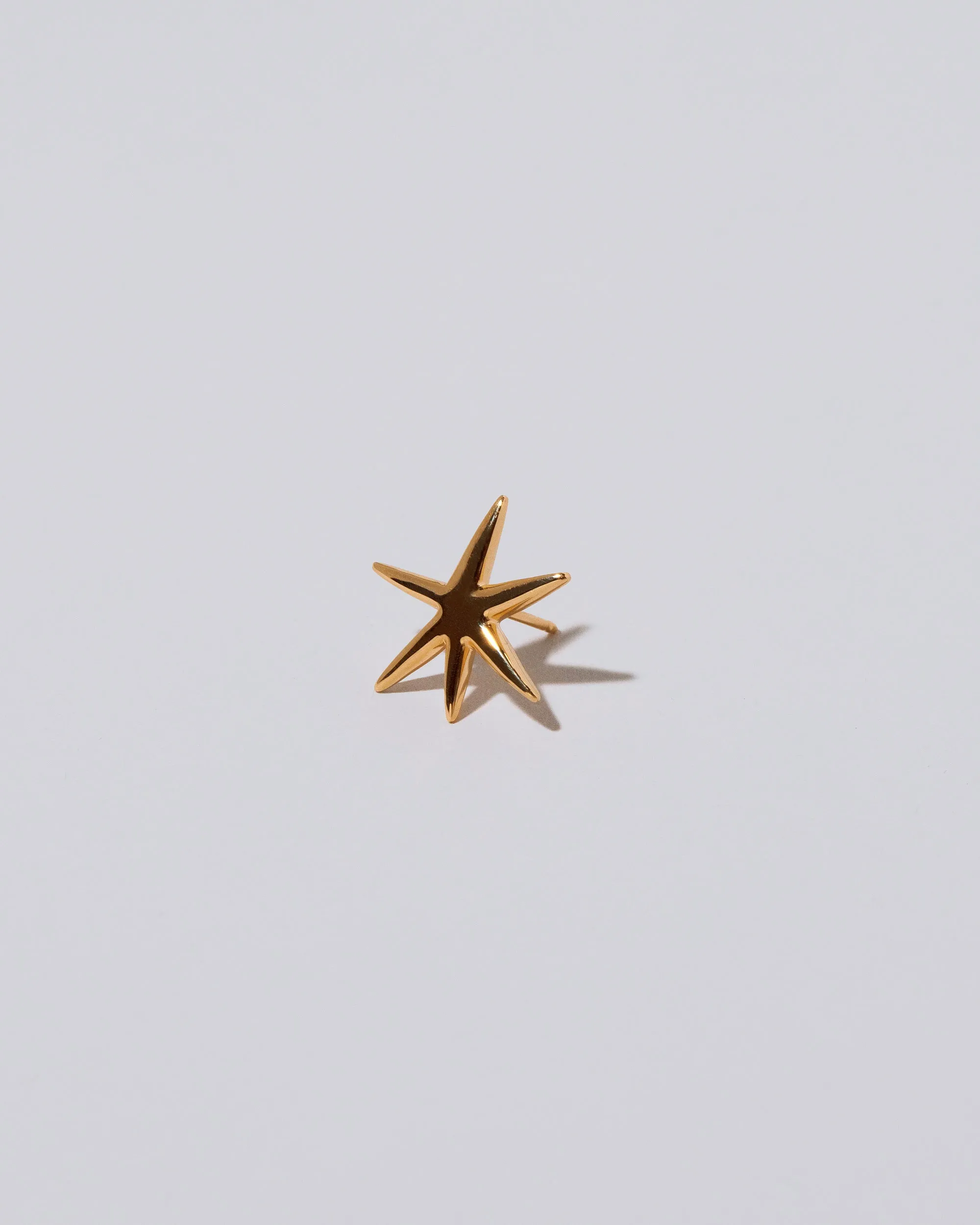 Verve Six Point Star Stud Earrings - Large